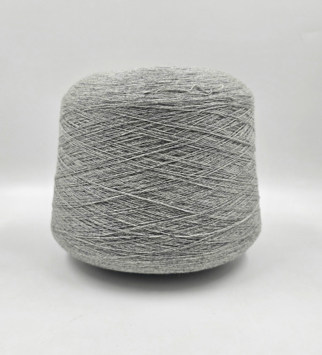 Пряжа Checotwool, Millefili, хлопок, кашемир, меринос, цвет серый
